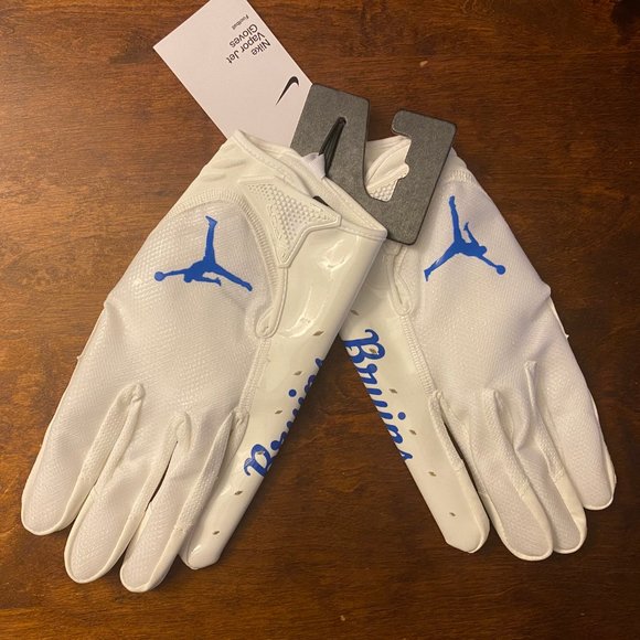Nike Vapor Jet NCAA UCLA Bruins Jordan Receiver Football Gloves DX5183-153 XXXXL - Picture 3 of 5